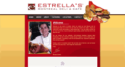 Desktop Screenshot of estrellasdeli.com